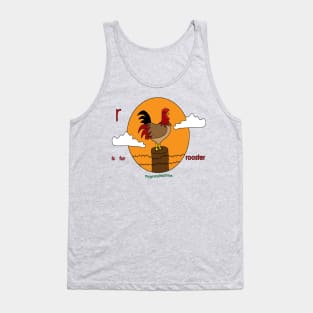 r is for rooster Tank Top